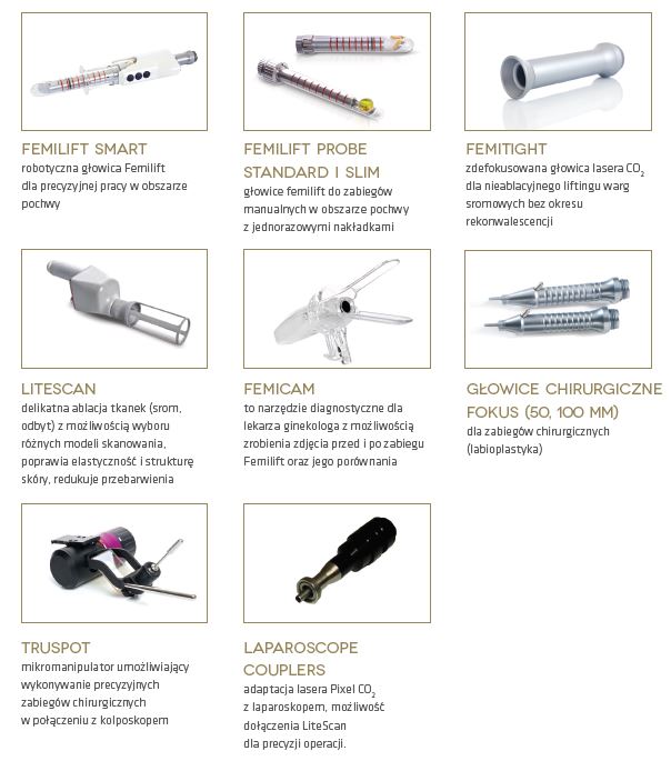Lasery chirurgiczne Alma Lasers Femilift