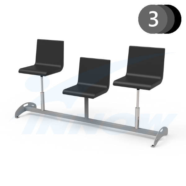 Ławki do poczekalni medycznych INNOW KDP-01 2, 3, 4, 5 siedzisk