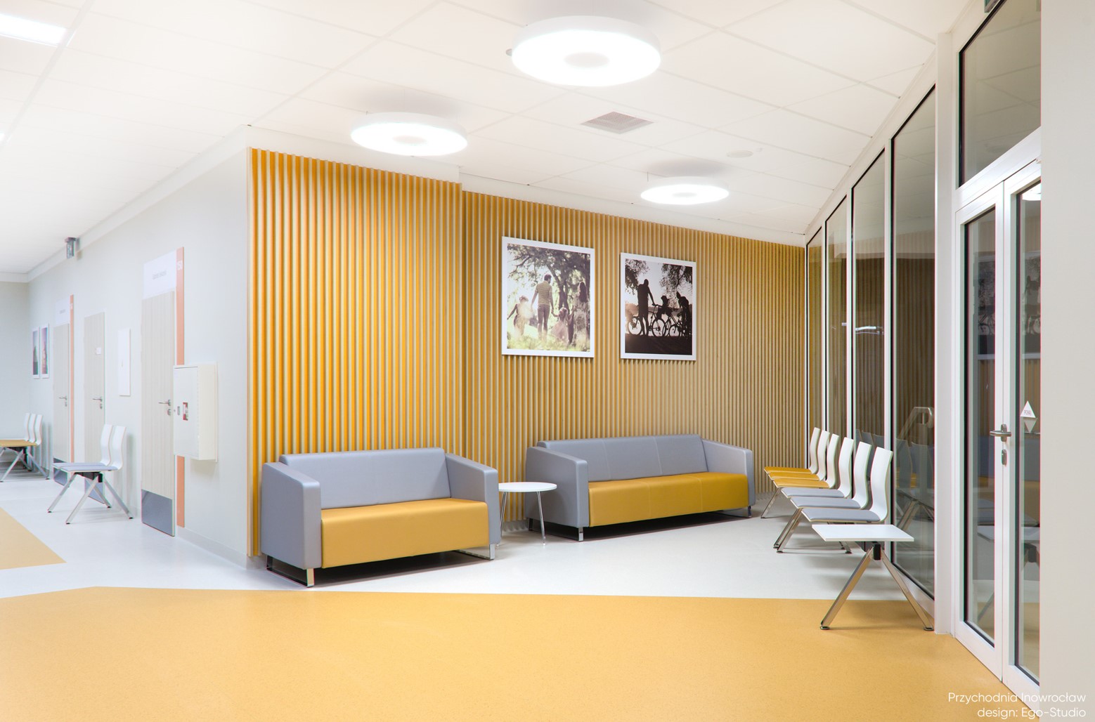 Ławki do poczekalni medycznych MEBLANT Orte