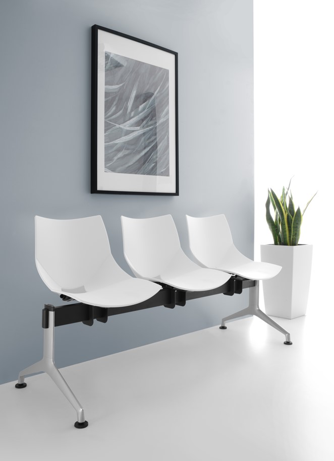 Ławki do poczekalni medycznych MEBLANT Shell