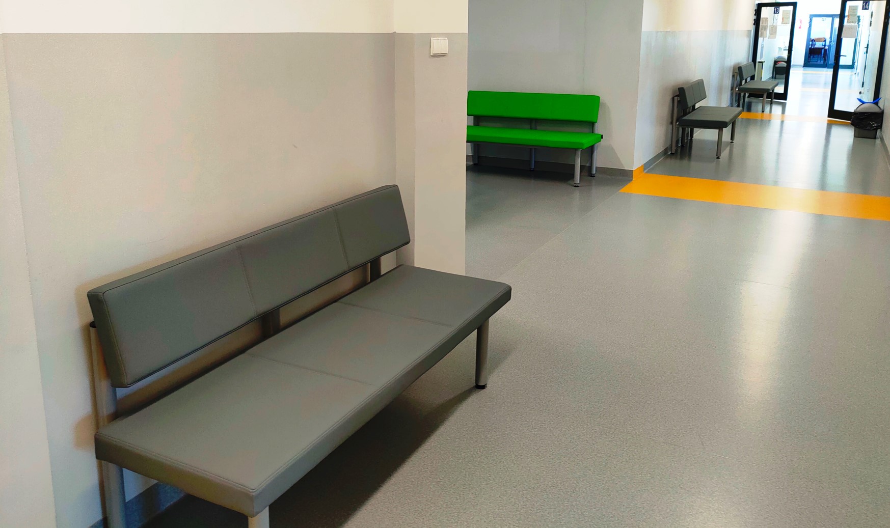 Ławki do poczekalni medycznych MEBLANT Station