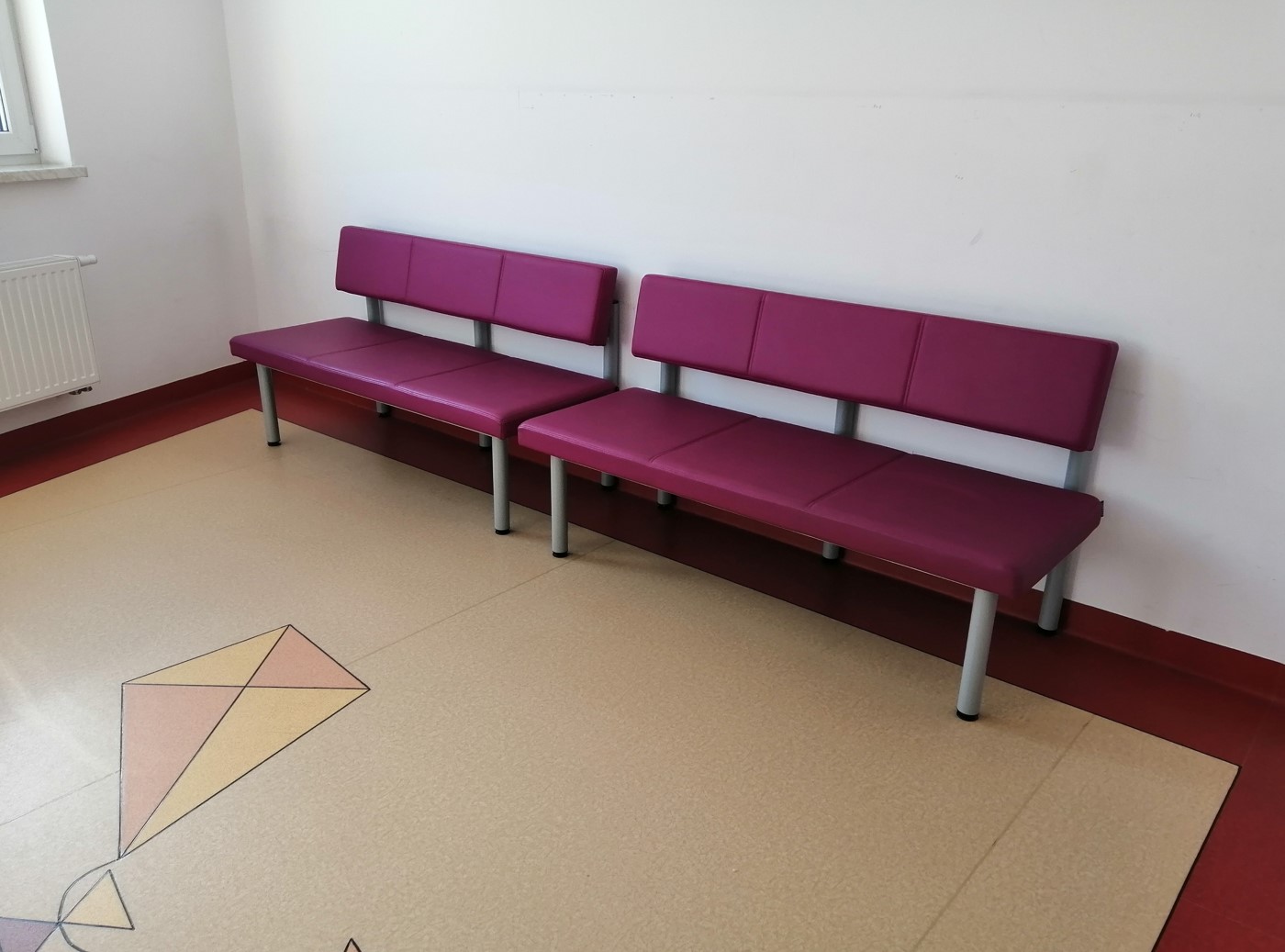 Ławki do poczekalni medycznych MEBLANT Station