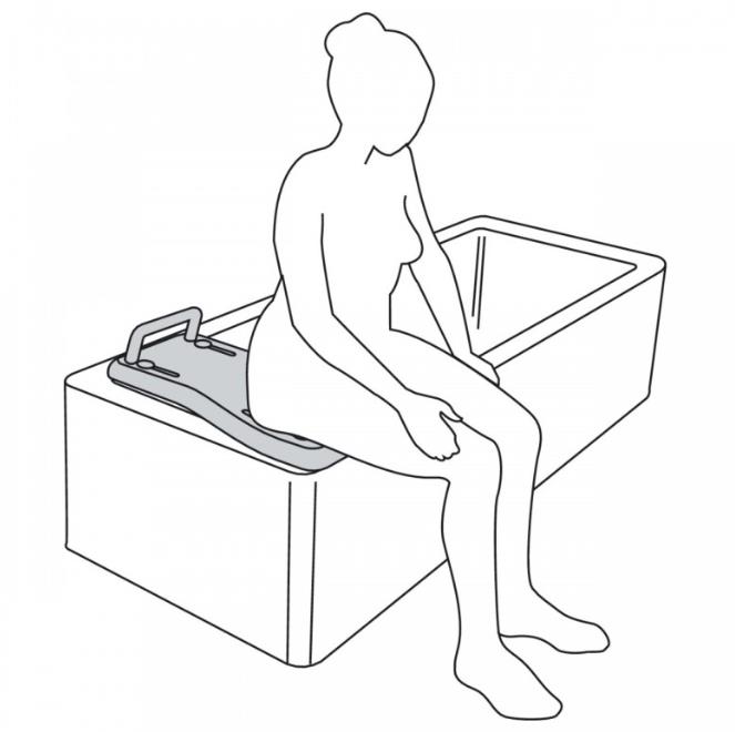 Ławki wannowe dla niepełnosprawnych Etac AB Rufus