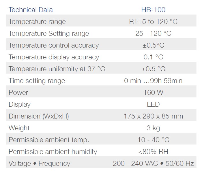 Łaźnie suche Phoenix Instrument HB-100