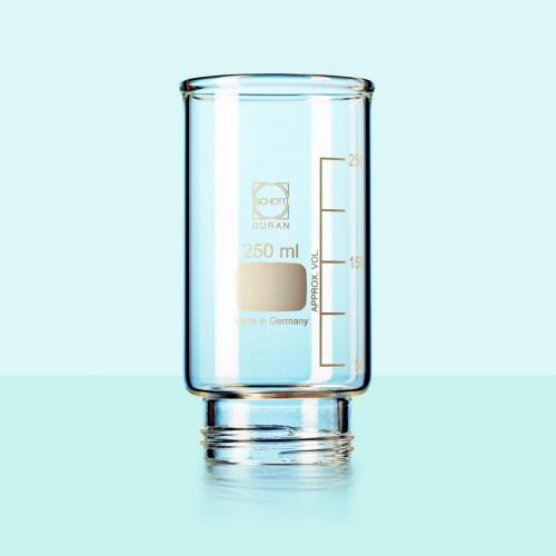 Lejki szklane i produkty do filtracji Duran Nasadki filtracyjne z gwintem do lejków DURAN