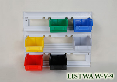 Listwy do pojemników warsztatowych Artech listwy