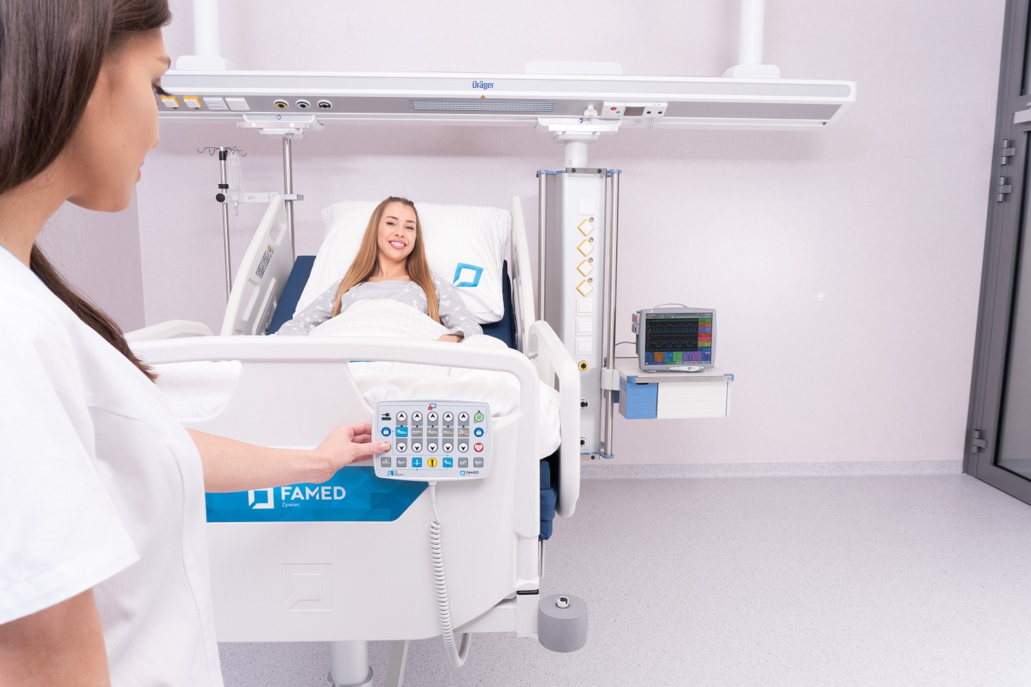 Łóżka do intensywnej terapii - Łóżka na OIT (OIOM) Famed Nano