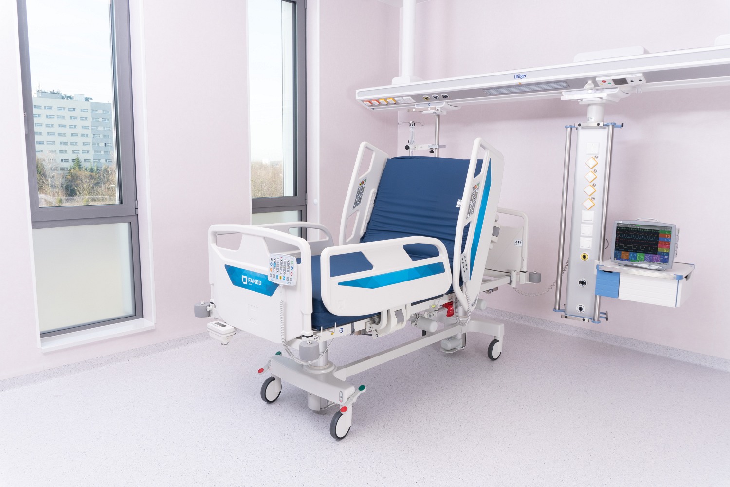 Łóżka do intensywnej terapii - Łóżka na OIT (OIOM) Famed Nano