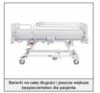 Łóżka do intensywnej terapii - Łóżka na OIT (OIOM) LINET ELEGANZA 1