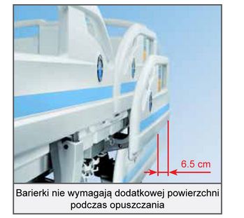 Łóżka do intensywnej terapii - Łóżka na OIT (OIOM) LINET ELEGANZA 2