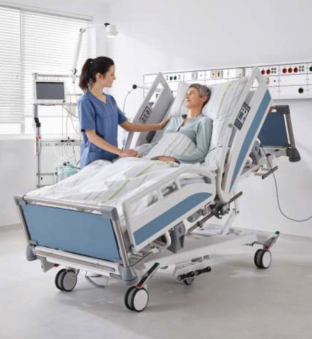 Łóżka do intensywnej terapii - Łóżka na OIT (OIOM) Stiegelmeyer Sicuro tera