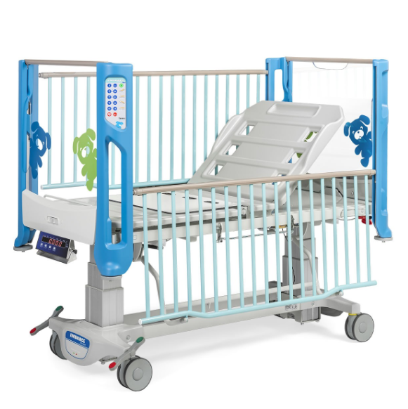 Łóżka do intensywnej terapii pediatrycznej Favero Embrace Advance Precision