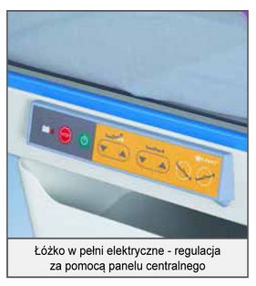 Łóżka dziecięce szpitalne - pediatryczne LINET TOM 2