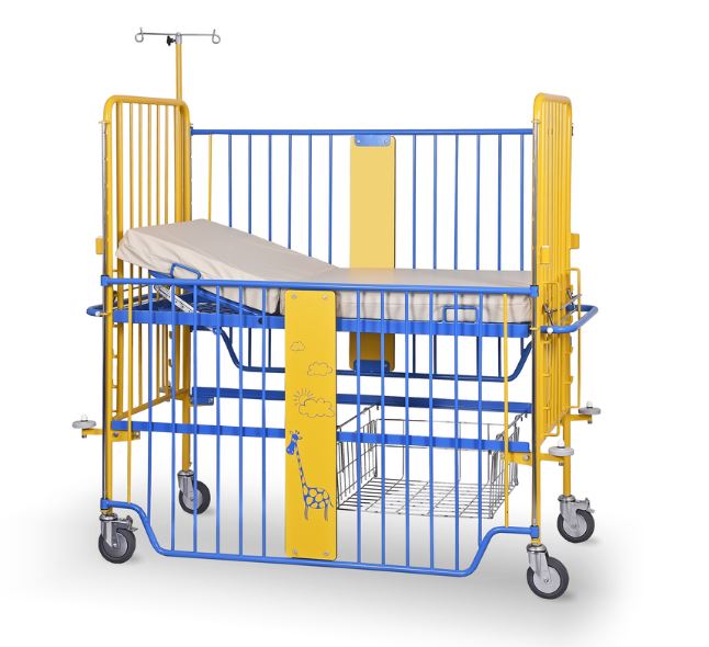 Łóżka dziecięce szpitalne - pediatryczne Metalowiec sp. z o.o. D-1