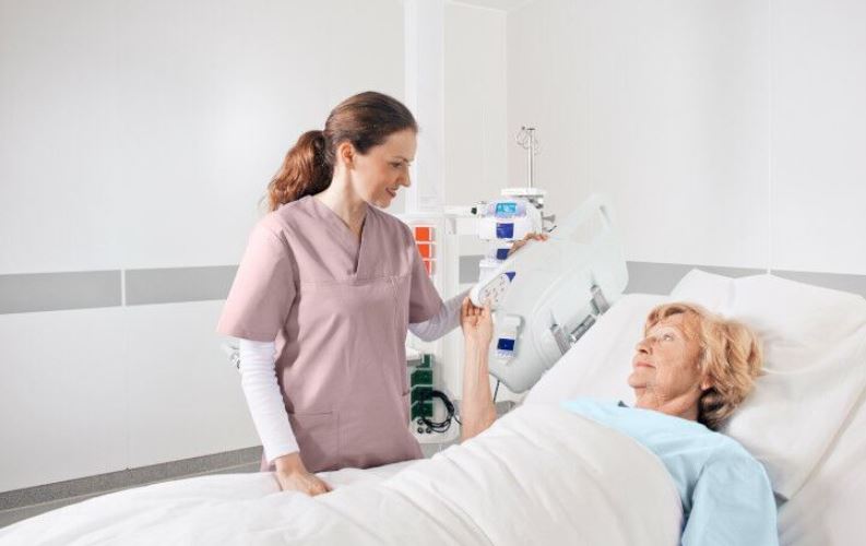 Łóżka rehabilitacyjne ortopedyczne (szpitalne) Arjo Enterprise 9000X