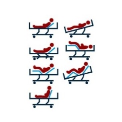 Łóżka rehabilitacyjne ortopedyczne (szpitalne) Burmeier ECONOMIC III