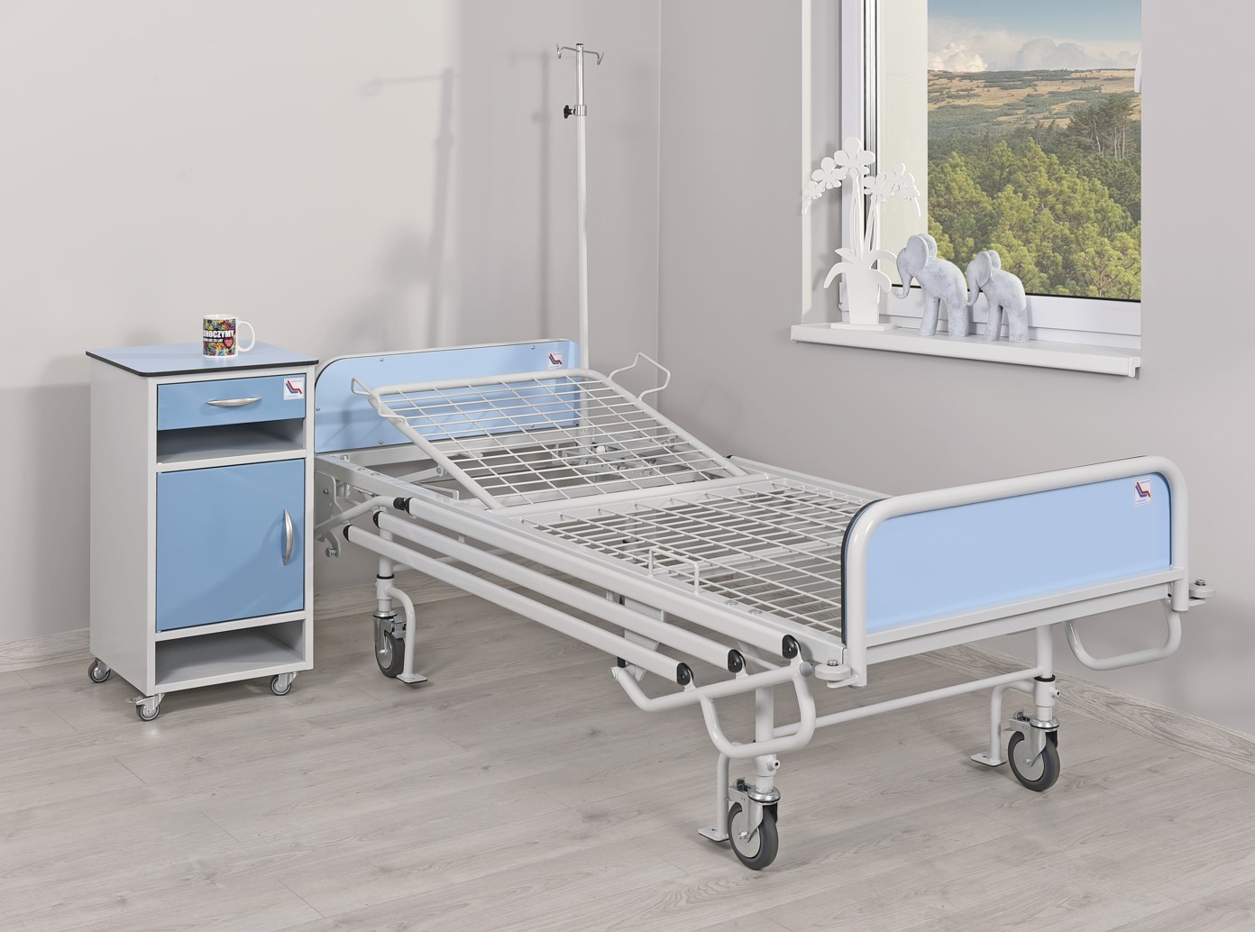 Łóżka rehabilitacyjne ortopedyczne (szpitalne) Metalowiec sp. z o.o. A4/a