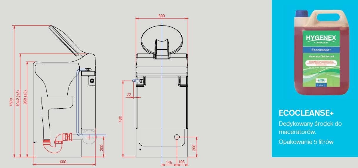 Maceratory DDCDolphin Incomatic