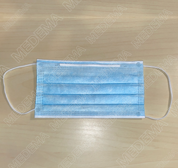 Maski chirurgiczne B/D 3-warstwowa maska z gumką