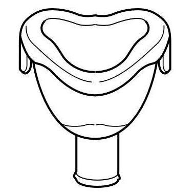 Maski do inhalatorów (nebulizatorów) OMRON U17  (4997207-0)- (4997205-3)