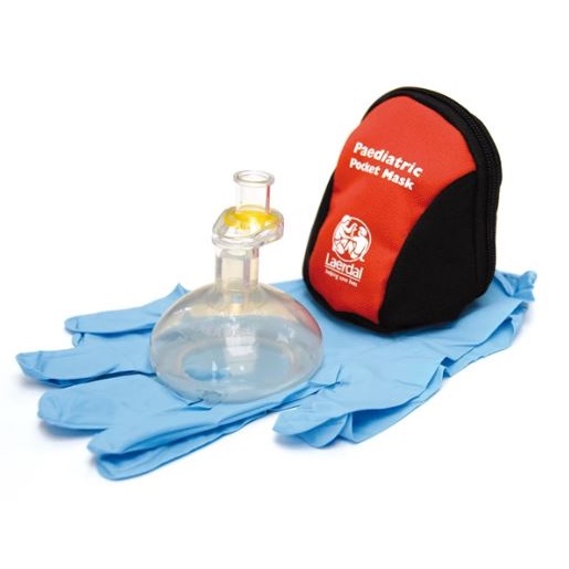Maski do sztucznego oddychania - ratownicze Laerdal Laerdal Paediatric Pocket Mask