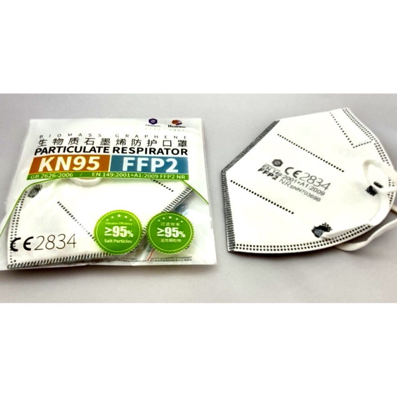 Maski ochronno-filtrujące Dentomax FFP2 KN95 z grafenem