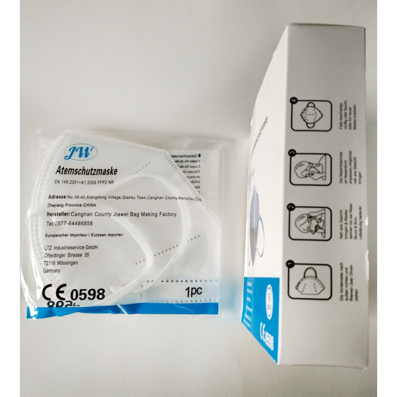 Maski ochronno-filtrujące JW FFP2 NR
