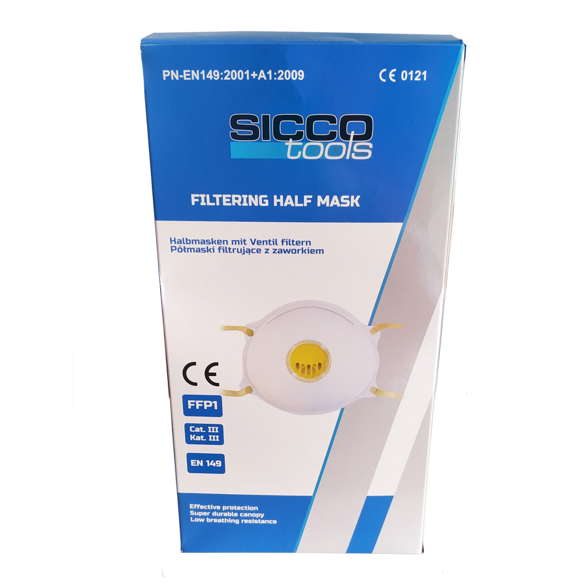 Maski ochronno-filtrujące SICCO TOOLS 11313