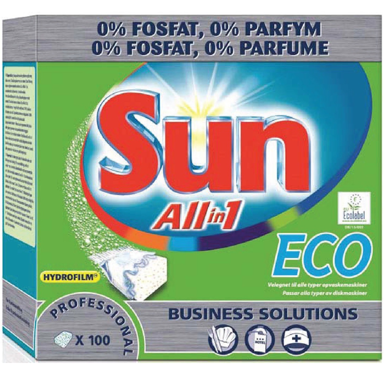 Maszynowe mycie naczyń Diversey Sun Professional All in 1 Eco