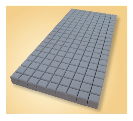 Materace przeciwodleżynowe piankowe, visco, żelowe Antar Piankowy 3D