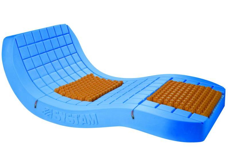 Materace przeciwodleżynowe piankowe, visco, żelowe SYST'AM Viscoflex 2xAir