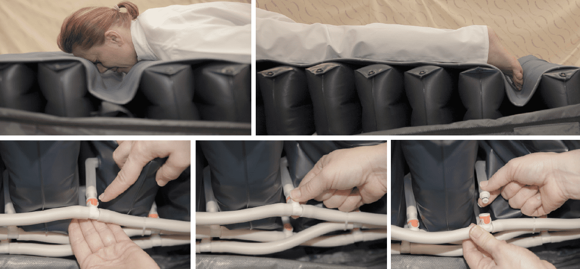 Materace przeciwodleżynowe zmiennociśnieniowe Revita 88.20