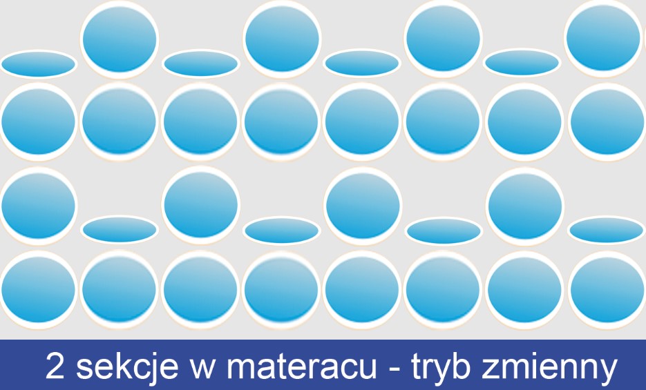 Materace przeciwodleżynowe zmiennociśnieniowe Revita Ida AB