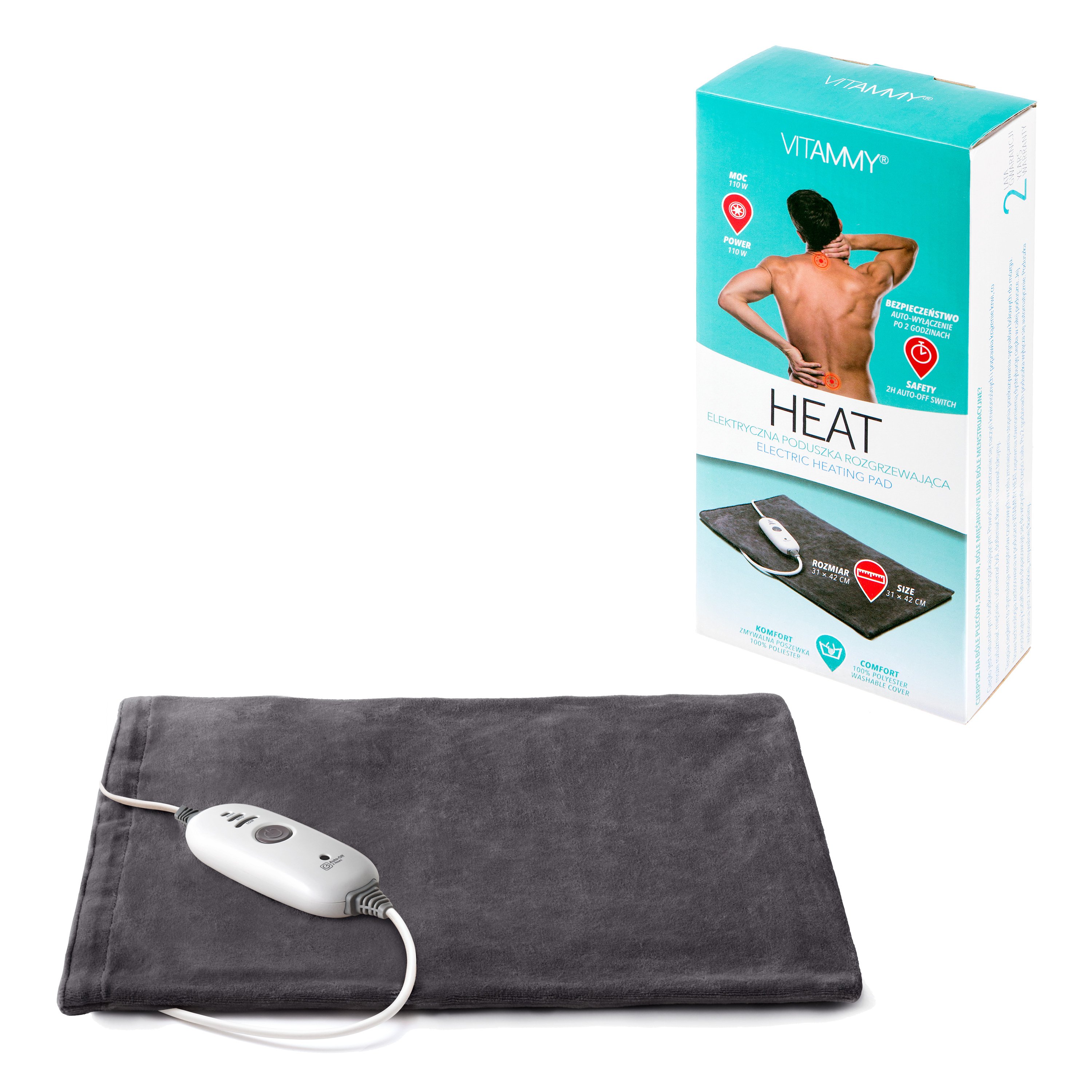 Maty, poduszki rozgrzewające elektryczne VITAMMY Heat