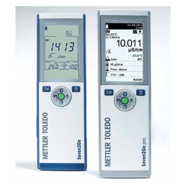 Mierniki konduktometryczne (konduktometry laboratoryjne) Mettler Toledo Seven2Go Pro