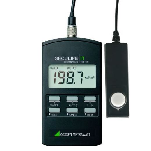 Mierniki światła negatoskopów i monitorów medycznych saveRAY SECULIFE IT