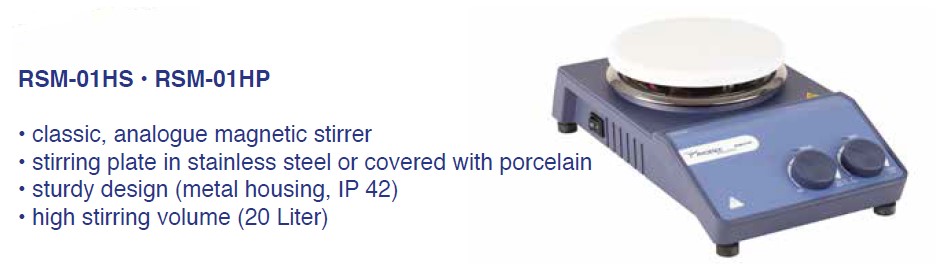 Mieszadła magnetyczne Phoenix Instrument RSM-01S/HS/HP; RSM-02HSP/HPP