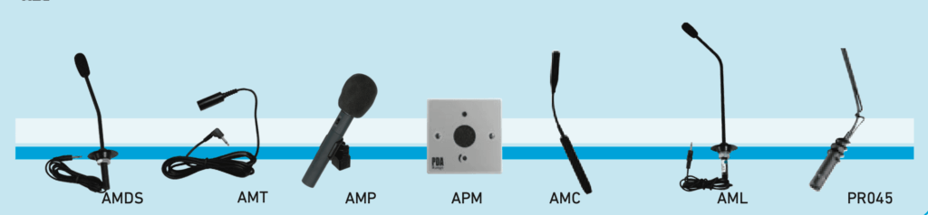 Mikrofony do pętli indukcyjnych C-⁠TEC mikrofony