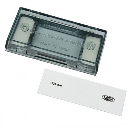 Mikrometry Olympus z krzyżem