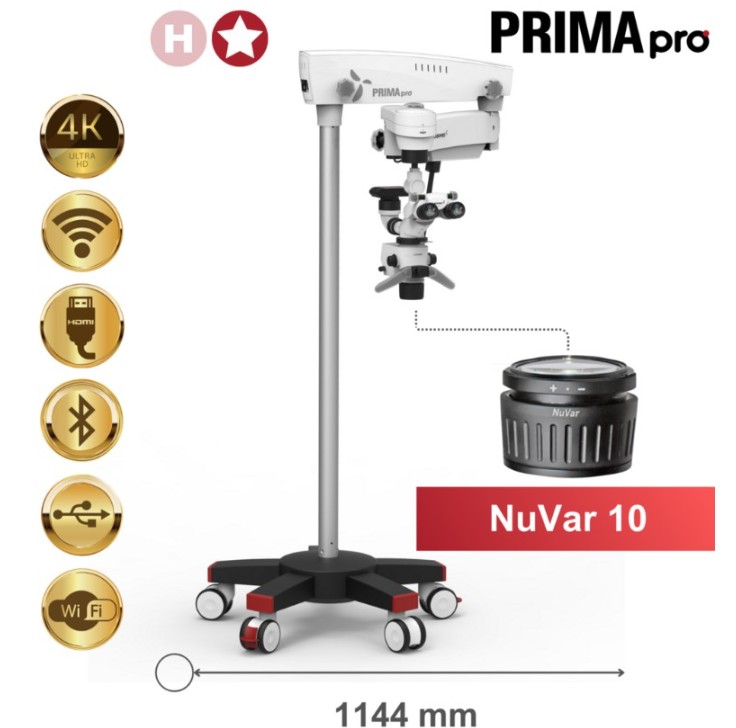 Mikromotory endodontyczne Labomed Prima PRO NuVar 10 Premium