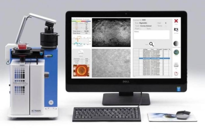 Mikroskopy endotelialne (spekularne) KONAN Cellcheck D / D+
