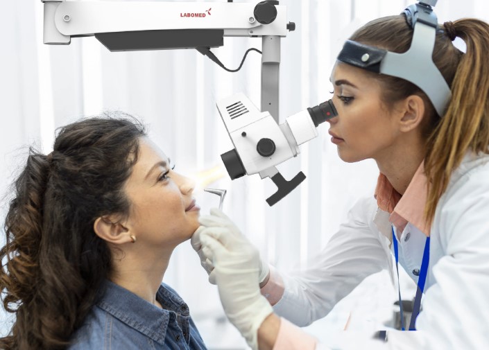 Mikroskopy laryngologiczne Labomed Prima SWIFT ENT