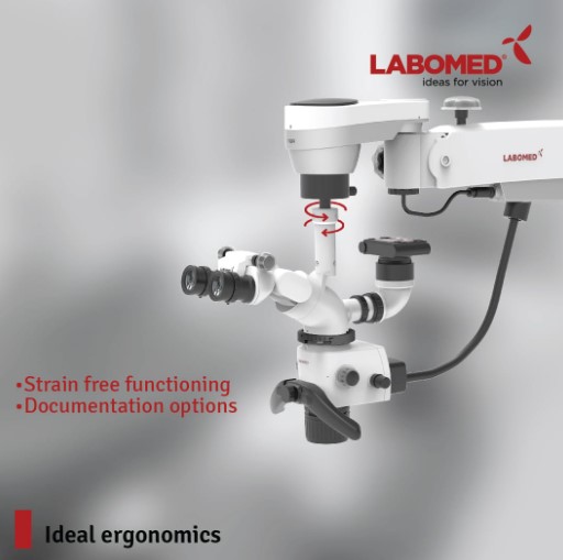 Mikroskopy stomatologiczne Labomed Prima PRO NuVar 10