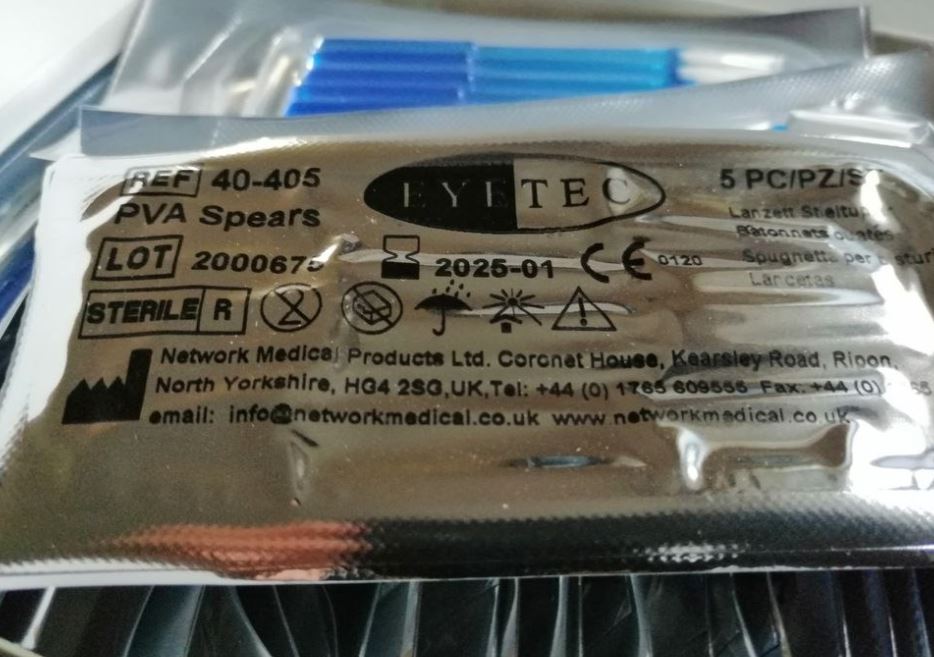 Mikrospongi okulistyczne EYETEC 86058/86002/86002-a