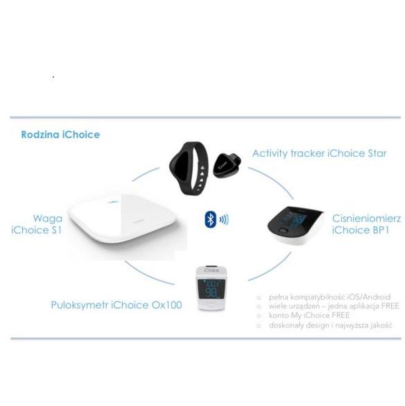 Monitory aktywności fizycznej i snu Choicemmed iChoice Star Activity Tracker