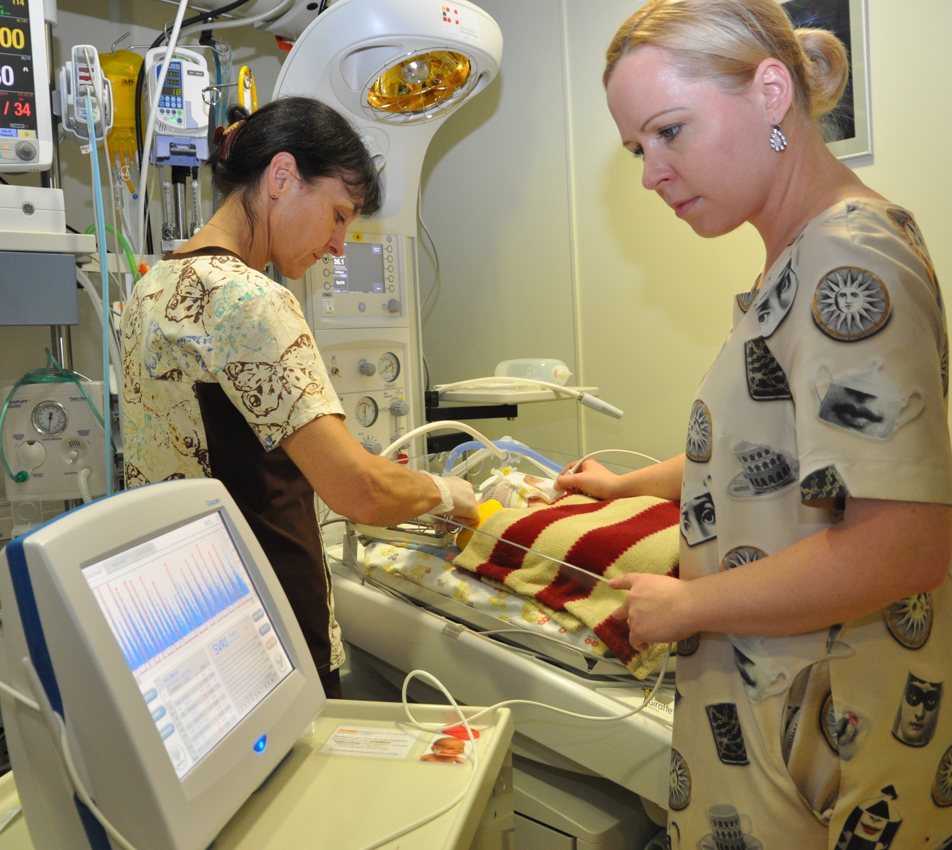 Monitory do pomiarów hemodynamicznych serca i krwi Uscom USCOM 1A