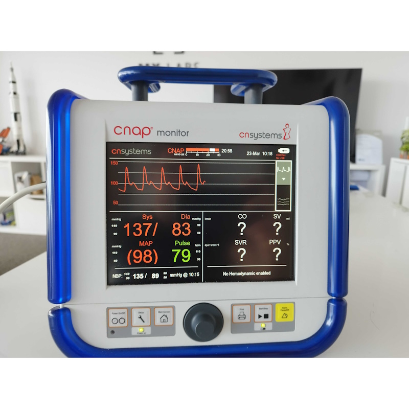 Monitory hemodynamiki serca używane B/D Biopac NIBP100D - używany Mxlabs