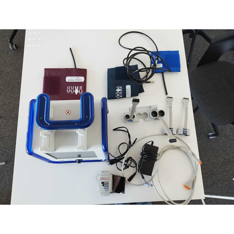 Monitory hemodynamiki serca używane B/D Biopac NIBP100D - używany Mxlabs