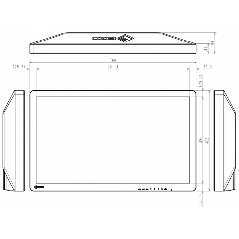 Monitory medyczne Eizo CuratOR EX3220