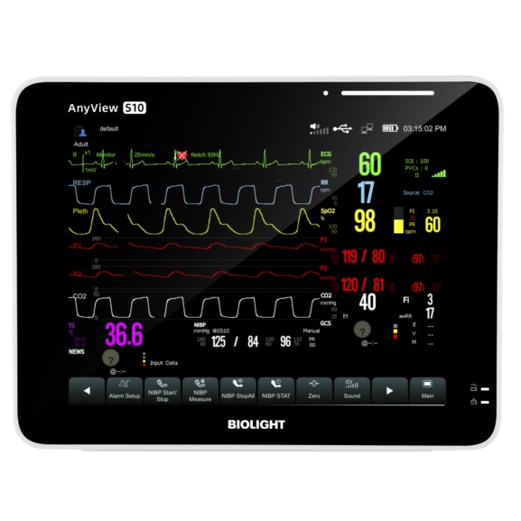 Monitory podstawowych funkcji życiowych BLT Biolight Seria S